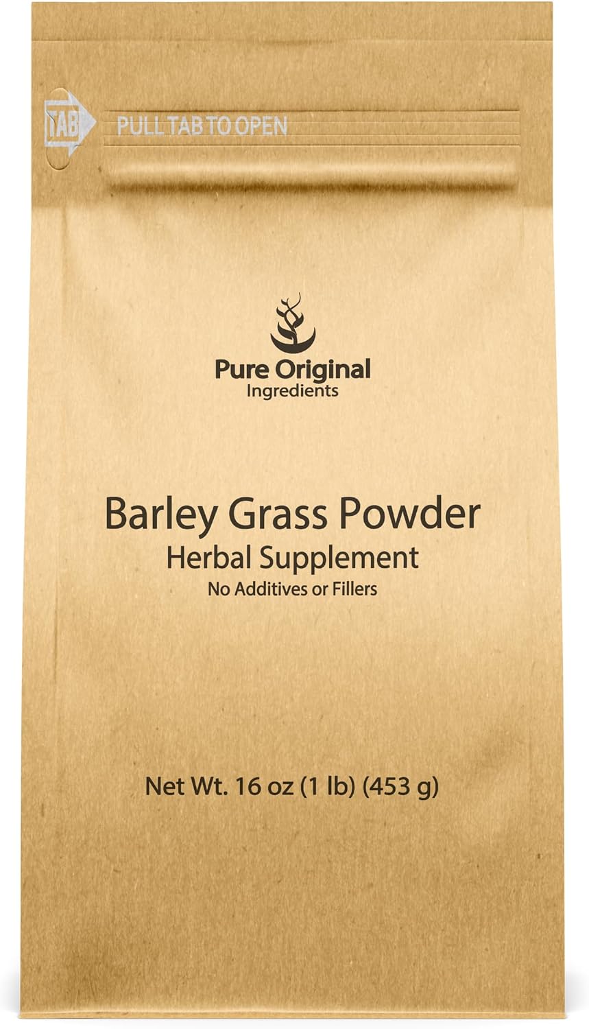 Pure Original Ingredients Barley Grass Powder, 454 g - görsel 1