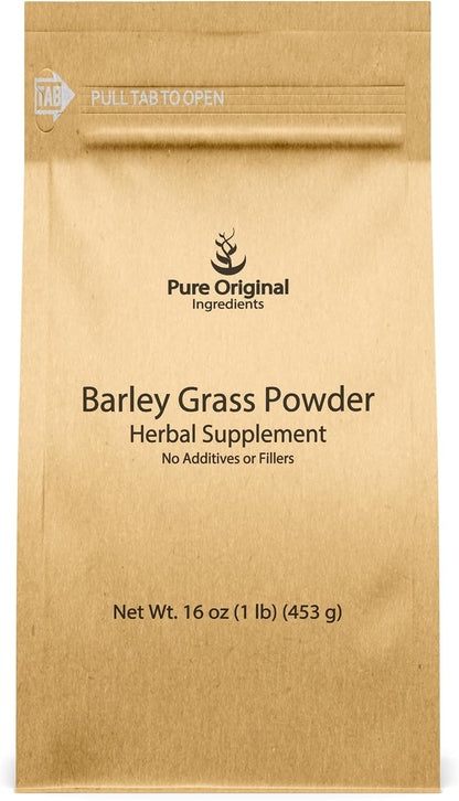 Pure Original Ingredients Barley Grass Powder, 454 g