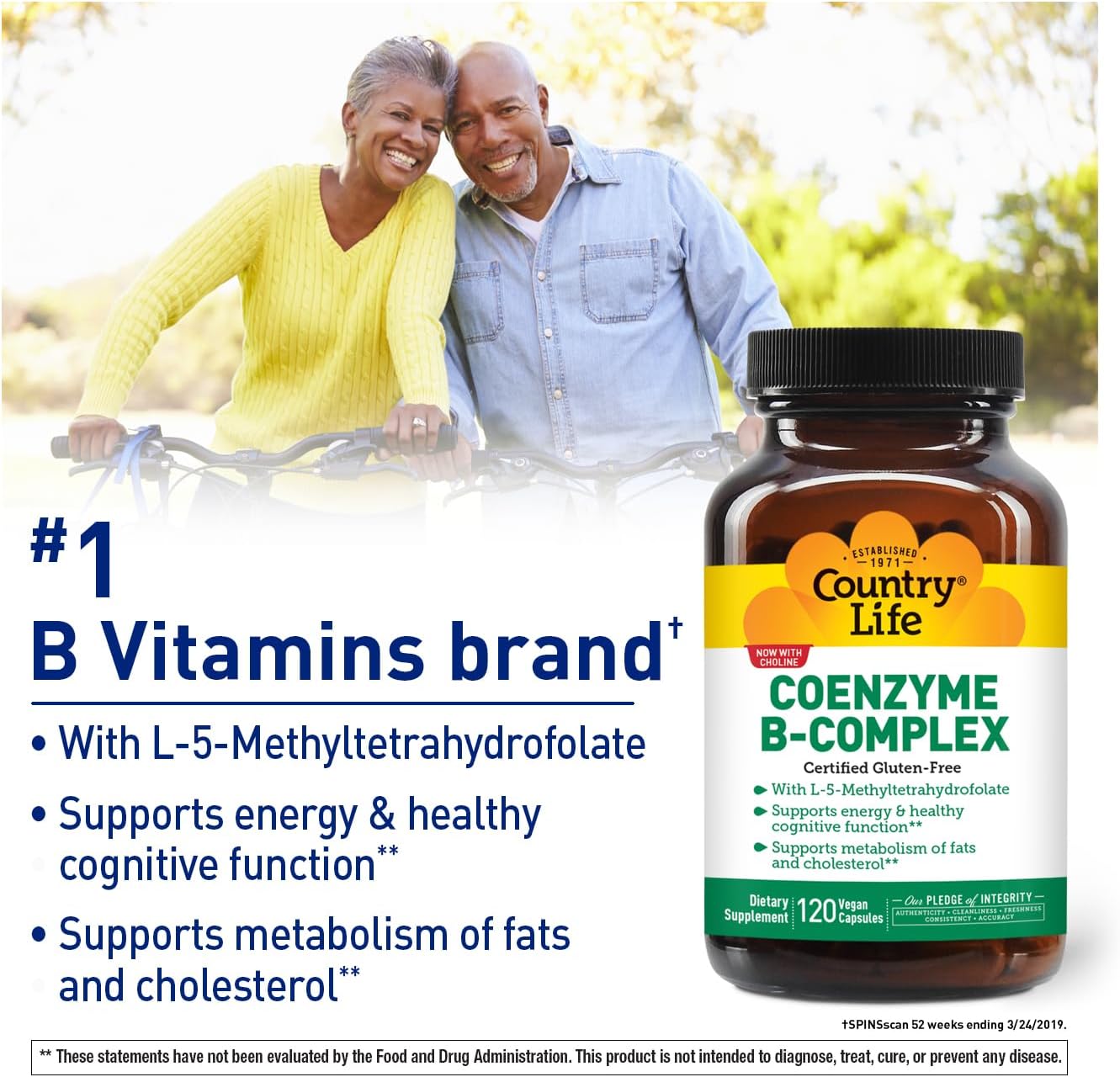 Country Life Coenzyme B-Complex, 120 Capsules - görsel 4