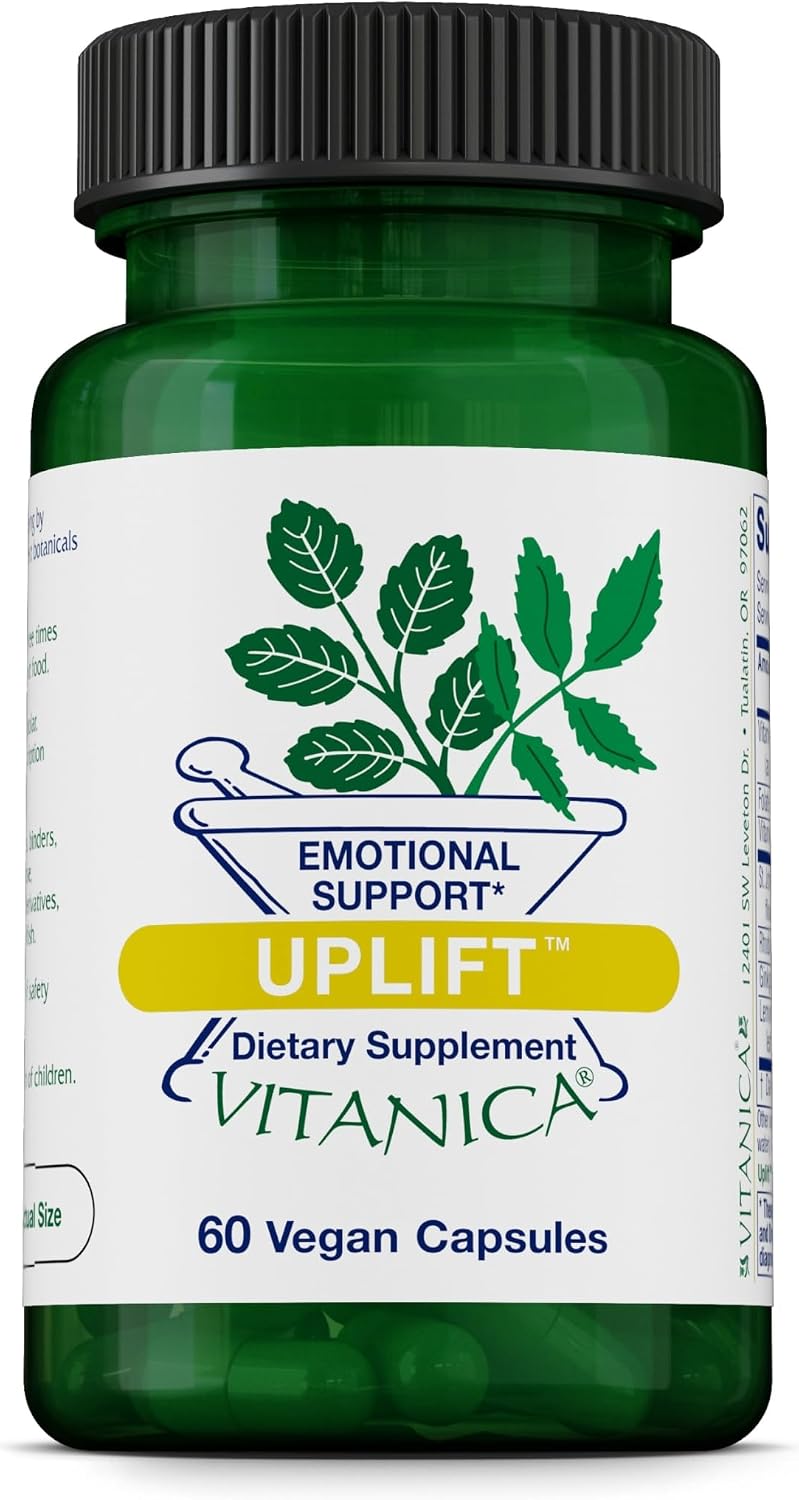 Vitanica Uplift, Mood and Emotional Support, Vegan, 60 Capsules - görsel 10