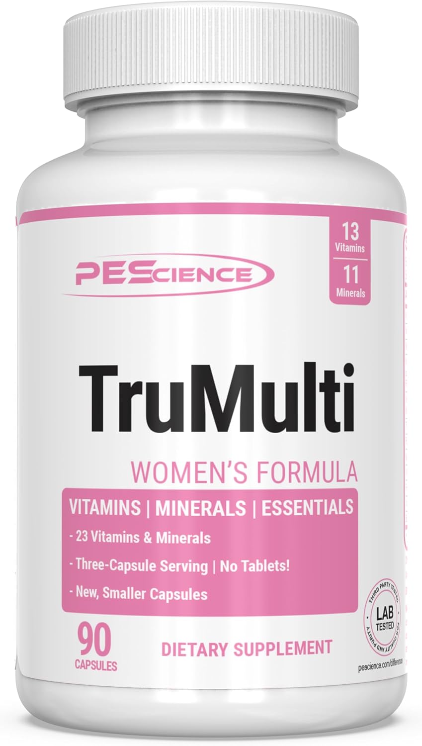 PEScience TruMulti Multivitamin for Women with Iron, 90 Capsules - görsel 1