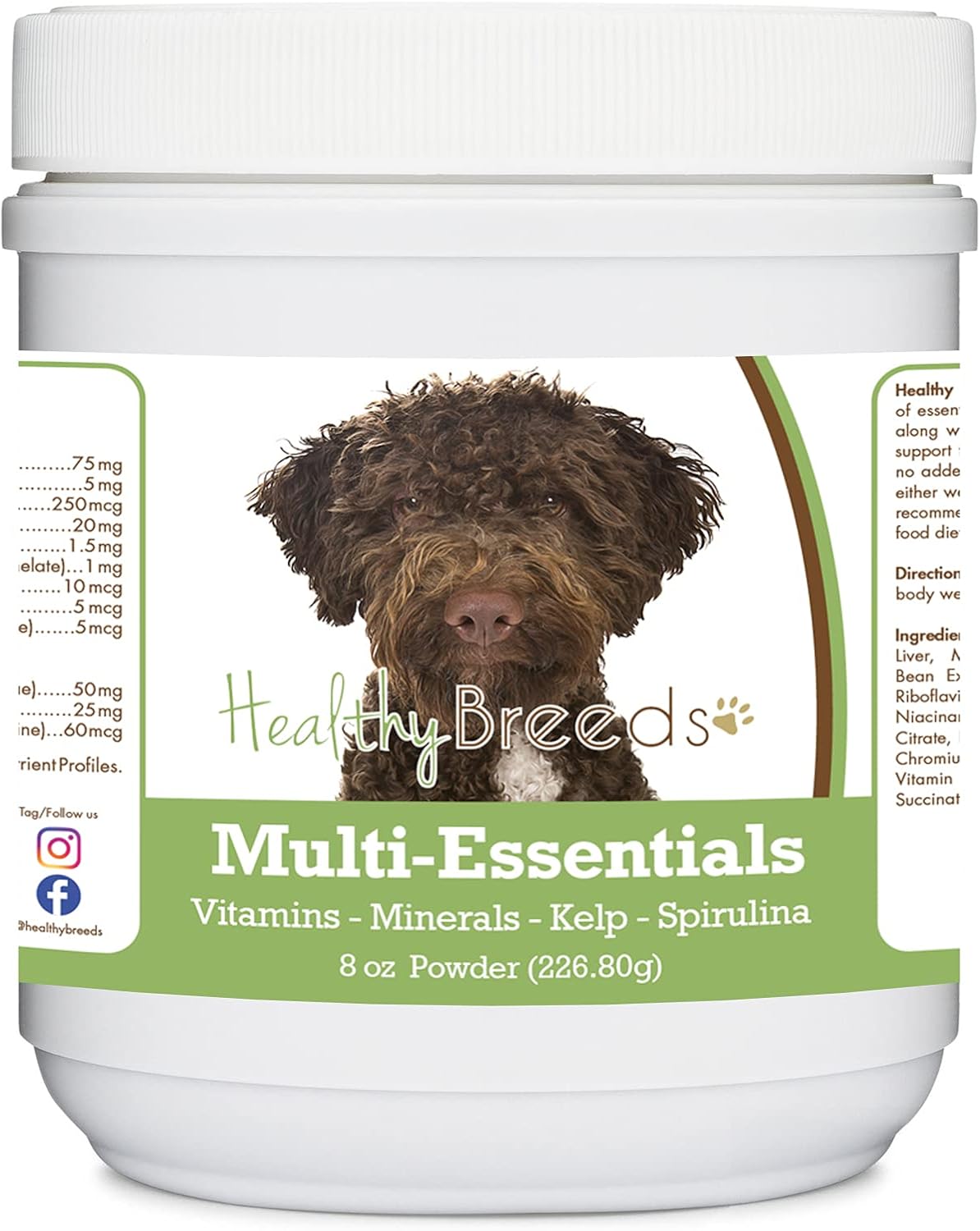 Healthy Breeds Lagotti Romagnoli Multi-Essentials Powder for Dogs – 8 oz (227 g) - görsel 1