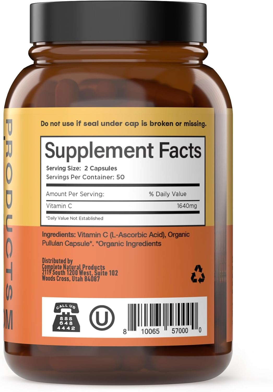 Complete Natural Products Liposomal Vitamin C Capsules – Pure Vitamin C, Immune Support, Enhanced Absorption, Antioxidant Defence - görsel 3