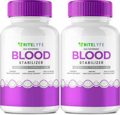 Ritelyfe Blood Stabiliser Capsules (2 Pack) – Maximum Strength All-Natural Nutritional Support