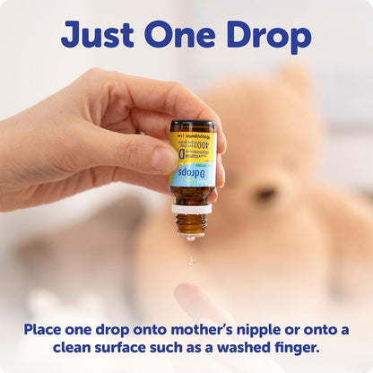 Baby Ddrops D Drops - Liquid Vitamin D for Babies (400 IU, 90 Drops)