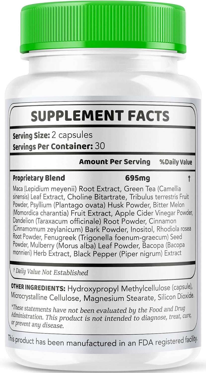(3 Pack) Glycogen Plus Capsules - Official Advanced Glycogen Support Capsules - Maximum Strength, All-Natural Formula for Overall Health and Wellbeing, 180 Capsules for 3 Months - görsel 8