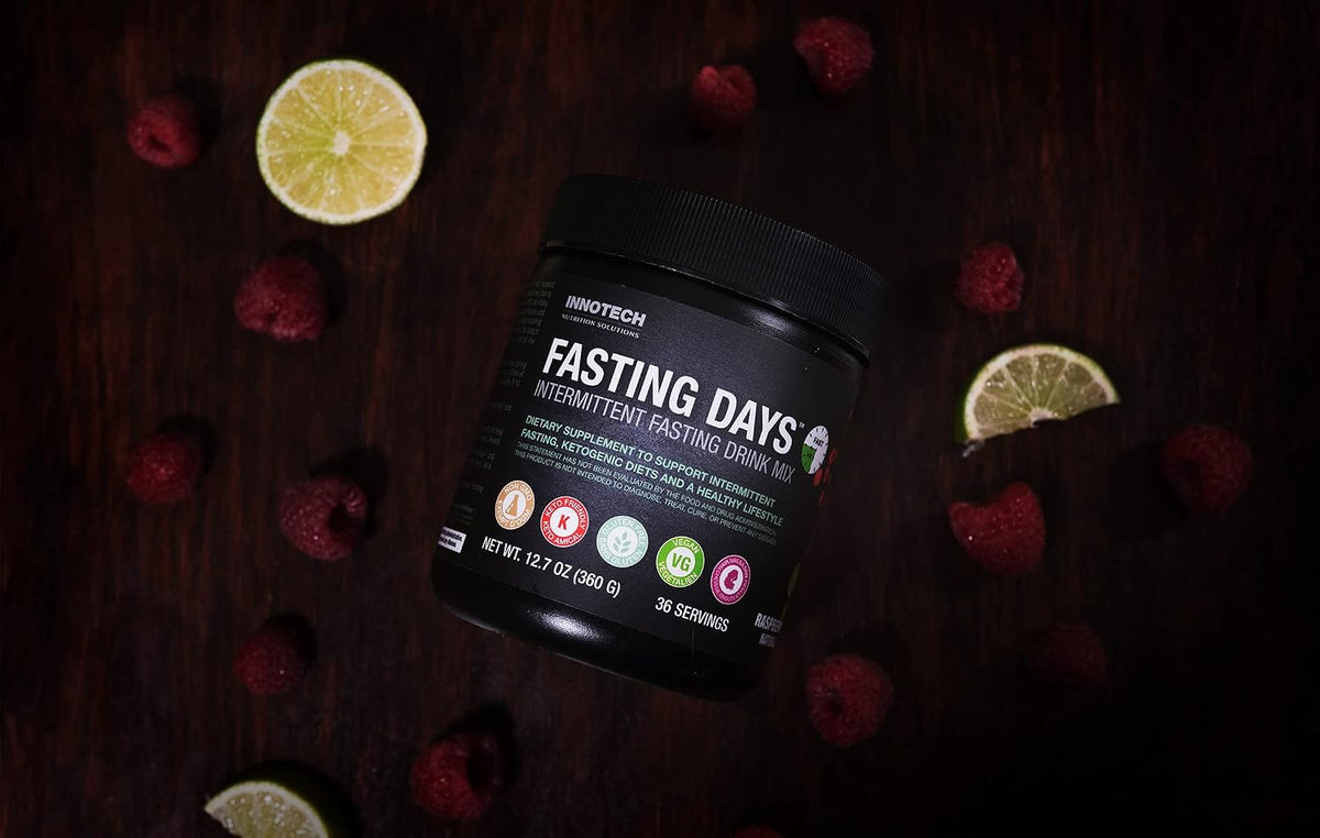 Innotech Nutrition Fasting Days Intermittent Fasting Drink Mix – Metabolic & Electrolyte Support with 42 Essential Ingredients, Lemon Iced Tea, 360g - görsel 6