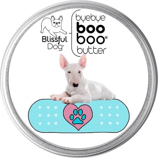 The Blissful Dog 8 oz Tin Bull Terrier Booboo Butter