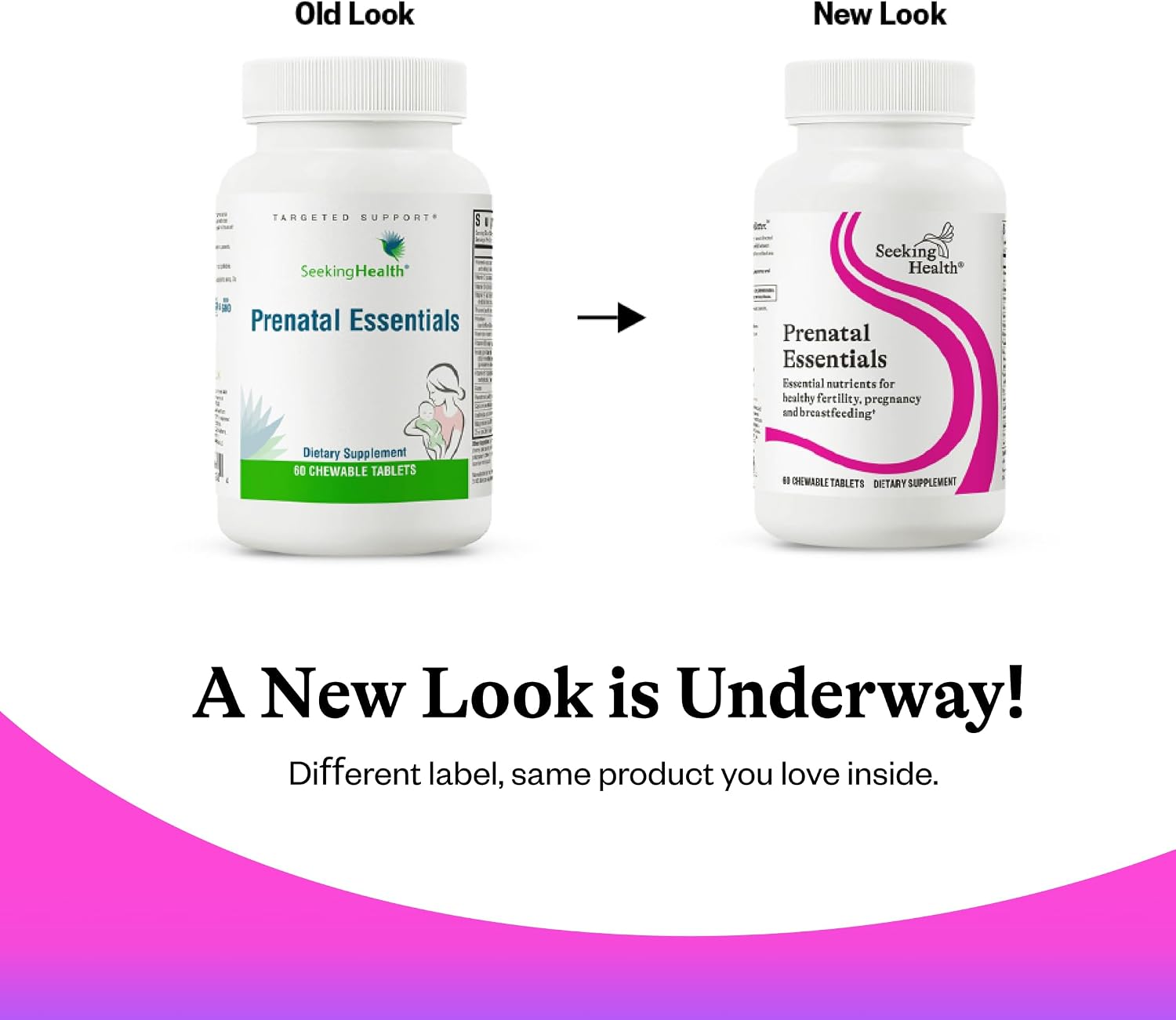 Seeking Health Prenatal Essentials Chewable - Prenatal Support with Methylfolate, B12 & Riboflavin (60 Tablets) - görsel 6