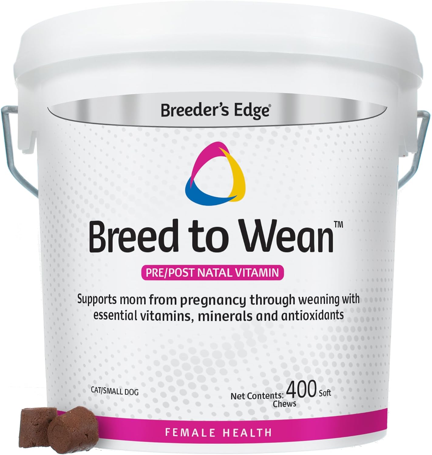 Breeder's Edge Breed to Wean, Prenatal and Postnatal Multivitamin for Dogs and Cats, 400 Count - görsel 1
