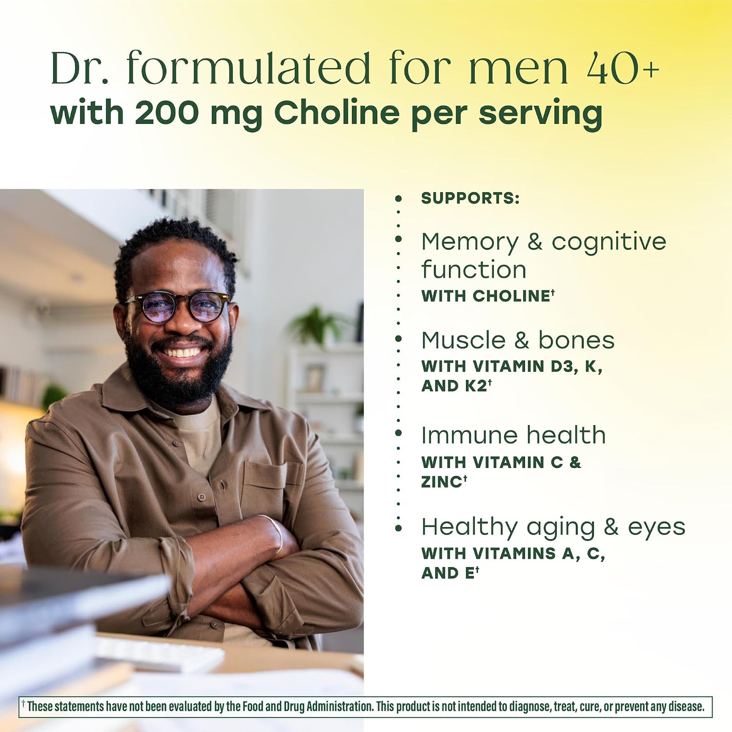 MegaFood Men's 40+ Advanced Multivitamin – 120 Tablets (60 Servings) - görsel 4