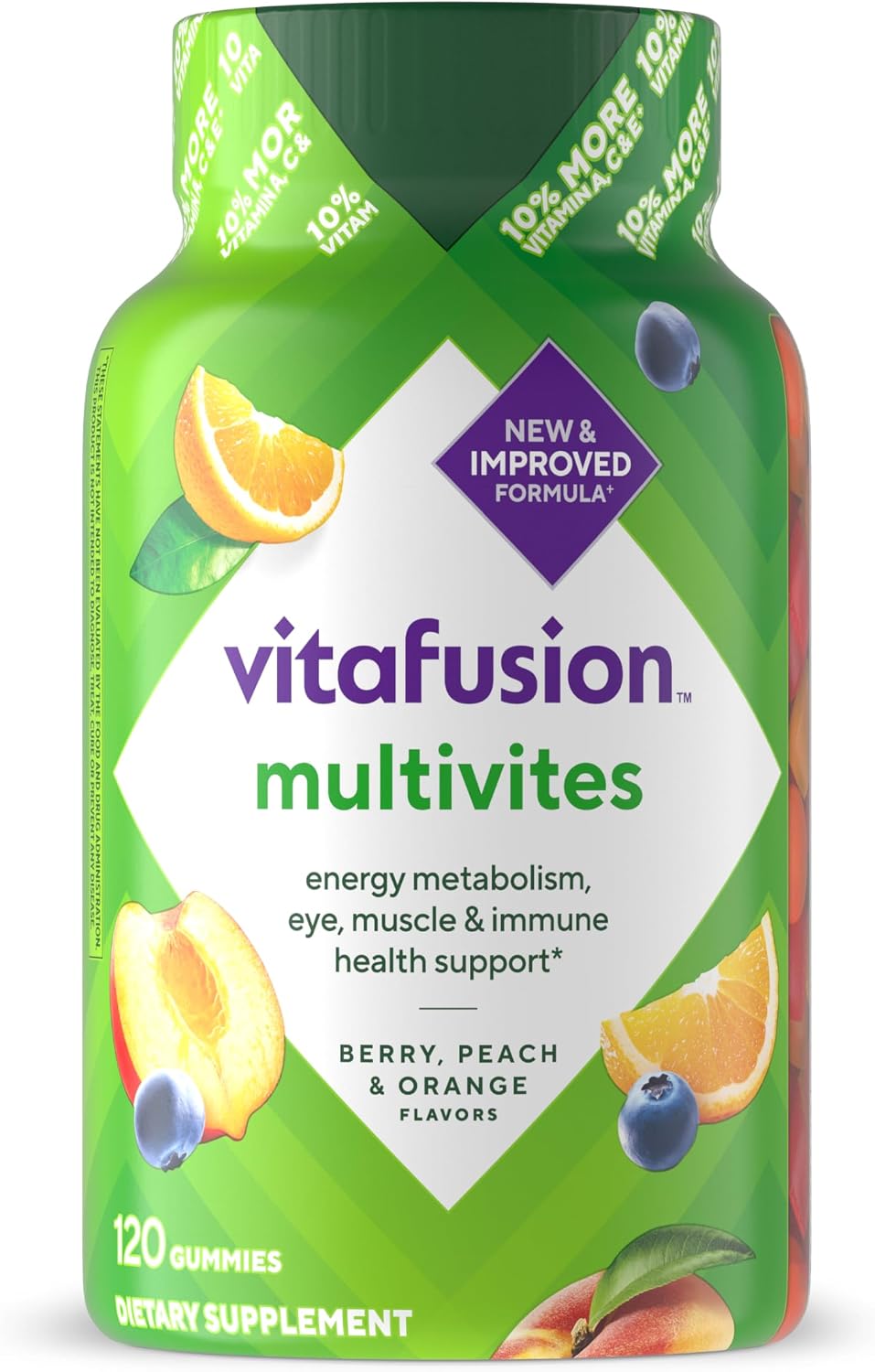 Vitafusion MultiVites Gummy Multivitamins for Adults, 150 Gummies - görsel 10