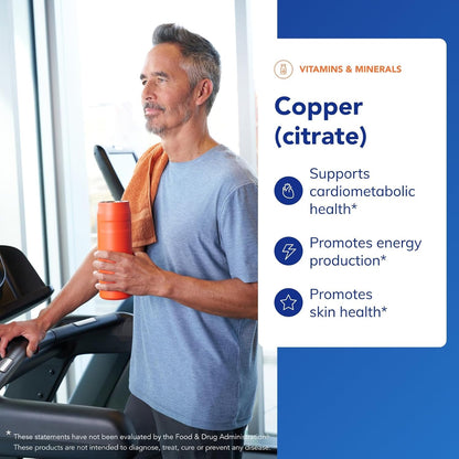 Pure Encapsulations Copper (Citrate) - Highly Bioavailable Copper Supplement, 60 Capsules