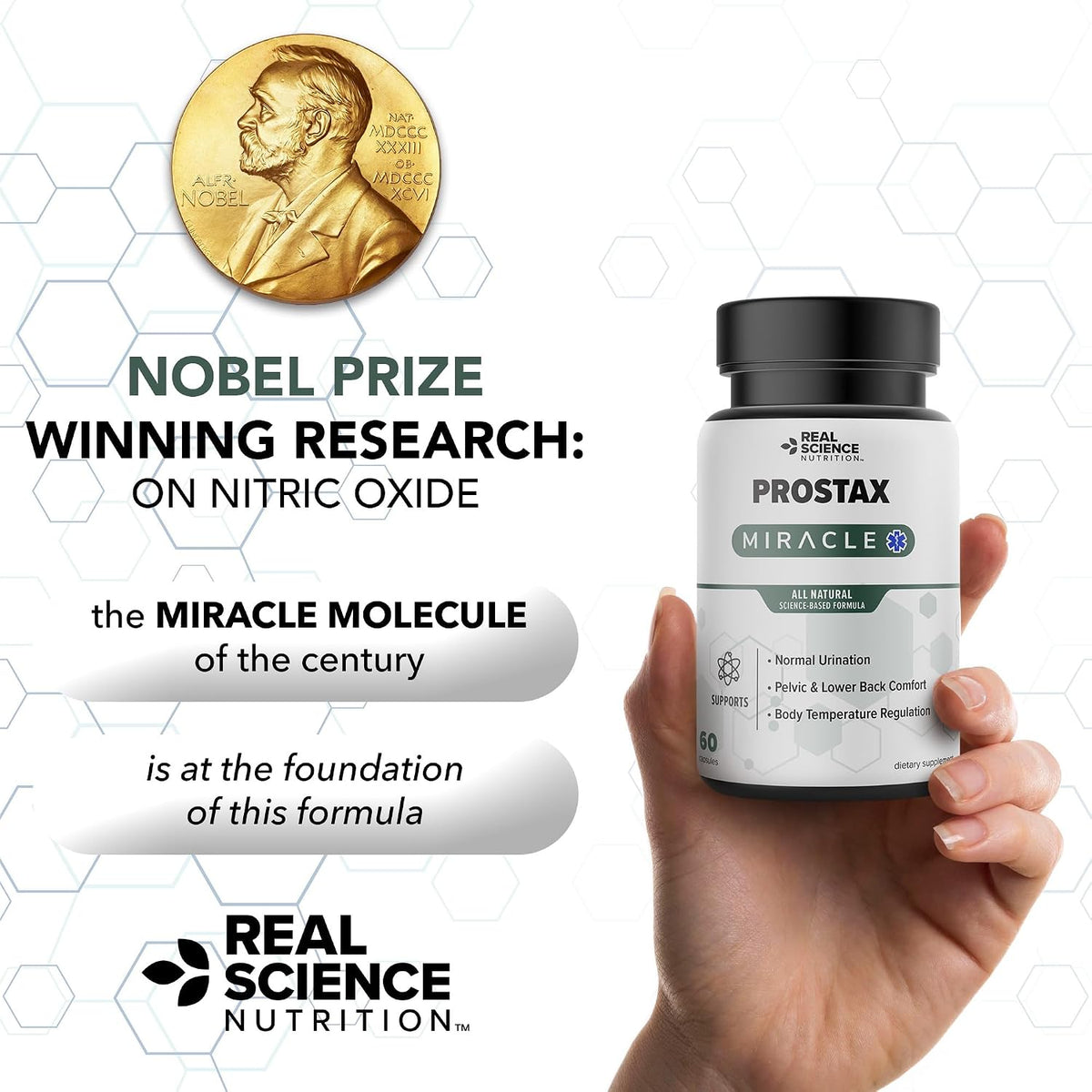 Real Science Nutrition Prostax - Natural Bladder and Kidney Support Supplement for Men - görsel 7