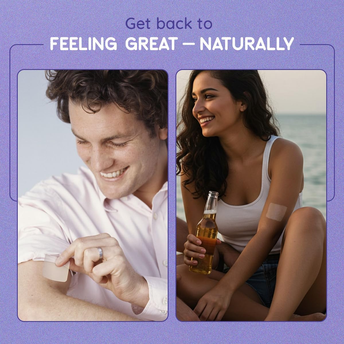 30 Pack Post-Party Recovery Patches with B12, Milk Thistle and Green Tea - görsel 8