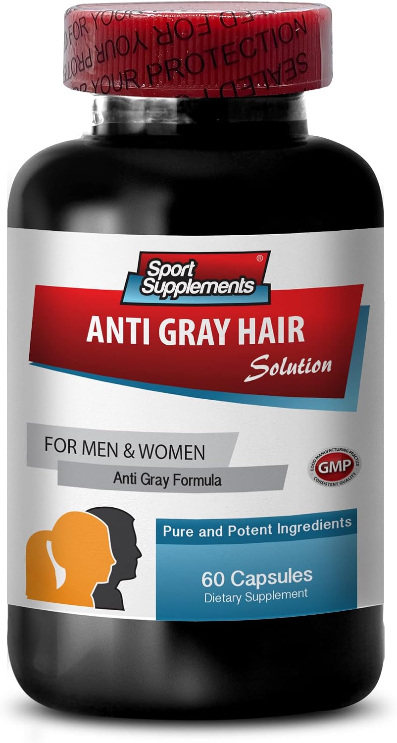 Restore Hair Colour - Anti Grey Hair Natural Formula for Men and Women (240 Capsules) - görsel 2