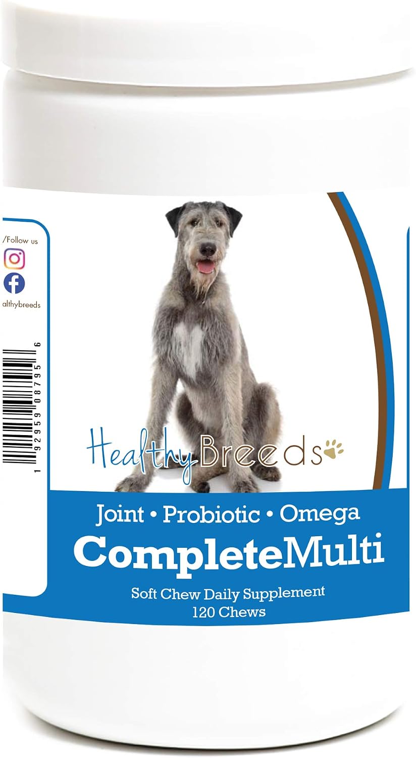 Healthy Breeds Irish Wolfhound All-in-One Multivitamin Soft Chew 120 Count - görsel 1