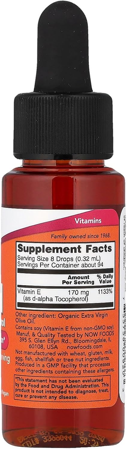 NOW Foods E Oil, 23000 IU, 1 Ounce - görsel 2