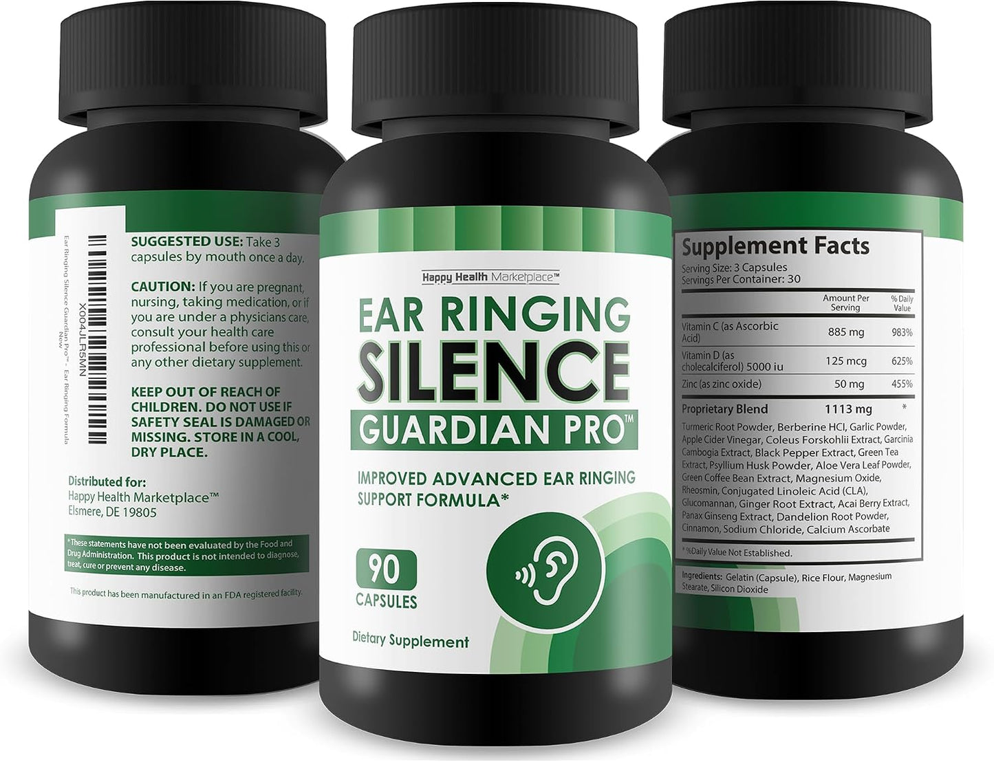 Ear Ringing Silence Guardian Pro – Advanced Tinnitus Support Supplement - görsel 4