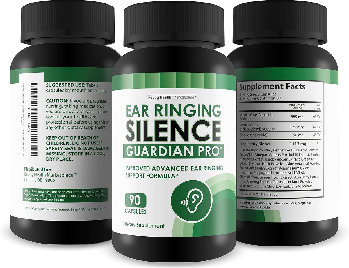 Ear Ringing Silence Guardian Pro – Advanced Tinnitus Support Supplement - görsel 4