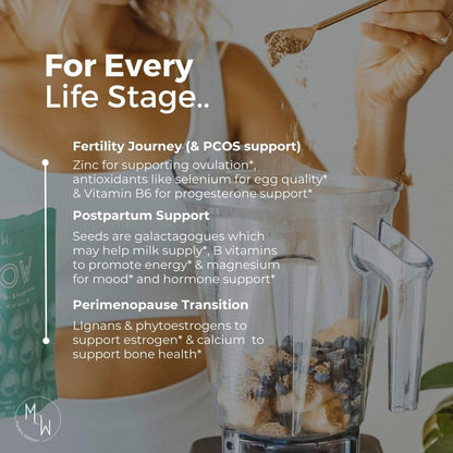 Manski's Wellness Glow & Radiant Seed Cycle Kit