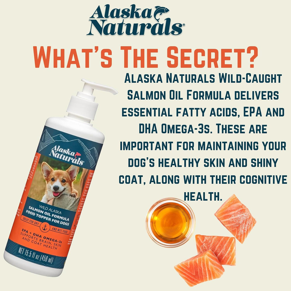 Wild Alaskan Salmon Fish Oil Supplement for – Heart and Immune Health: Omega-3s contribute to normal heart – Image 3