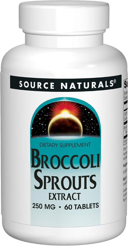 Source Naturals Broccoli Sprout Extract 250 mg - 60 Tablets