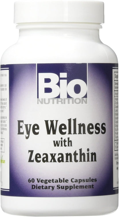Bio Nutrition Eye Wellness with Zeaxanthin, 60 Vegetarian Capsules