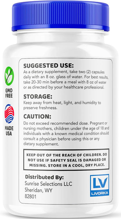 NeuroSync Brain Capsules - Brain & Focus Supplement (300 Capsules, 5-Month Supply)