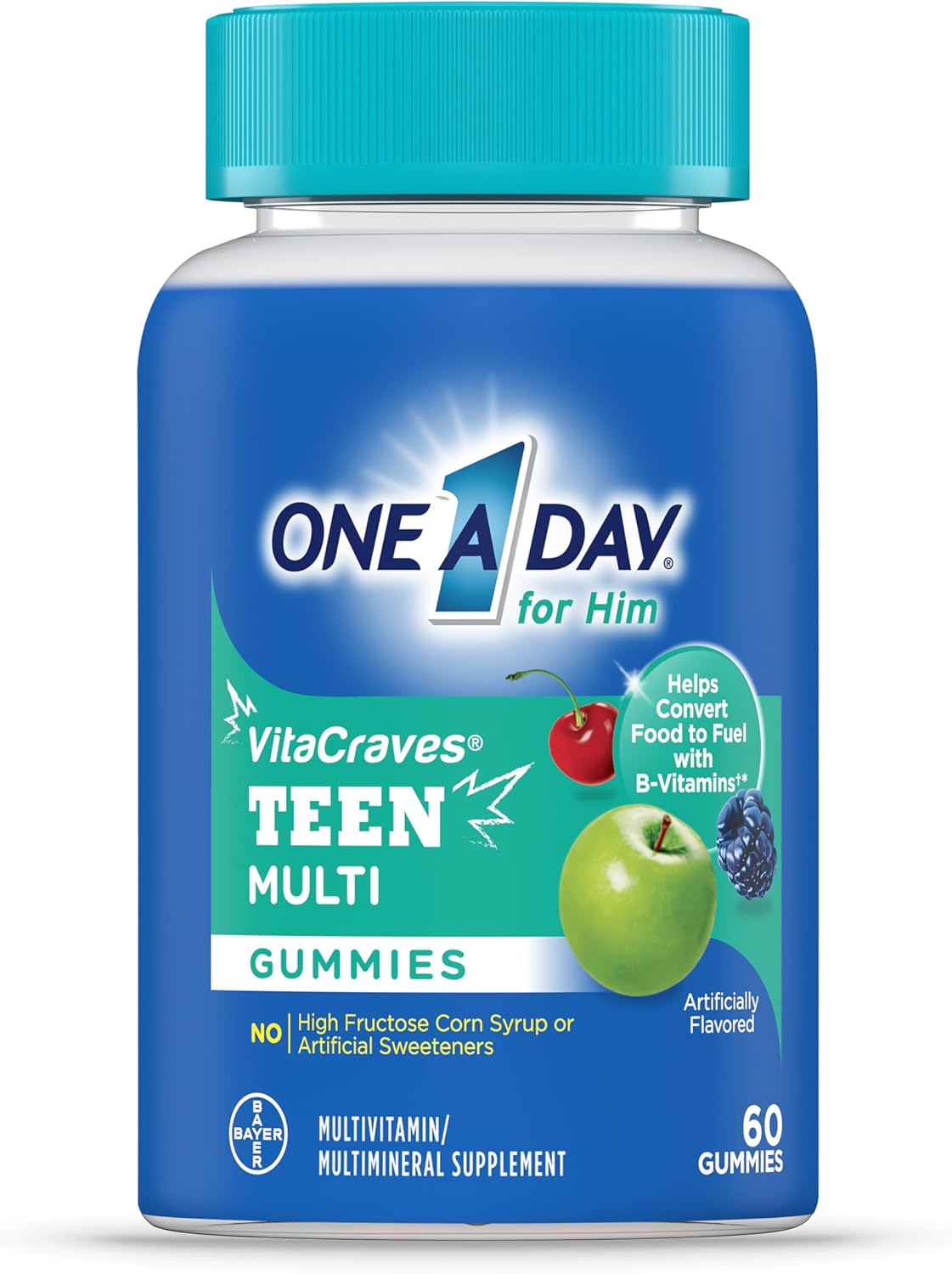 One A Day Teen for Him Multivitamin Gummies - görsel 1