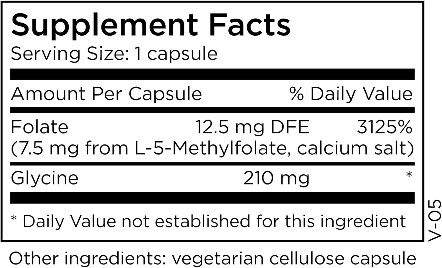 MethylPro L-Methylfolate 7.5 mg – 90 Capsules - görsel 7