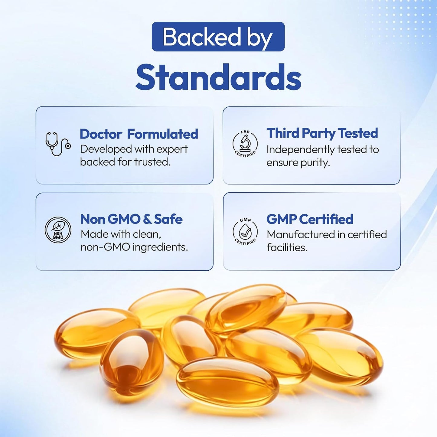 Undecylenic Acid 250 mg Soft gel capsules, 250 Count - görsel 3