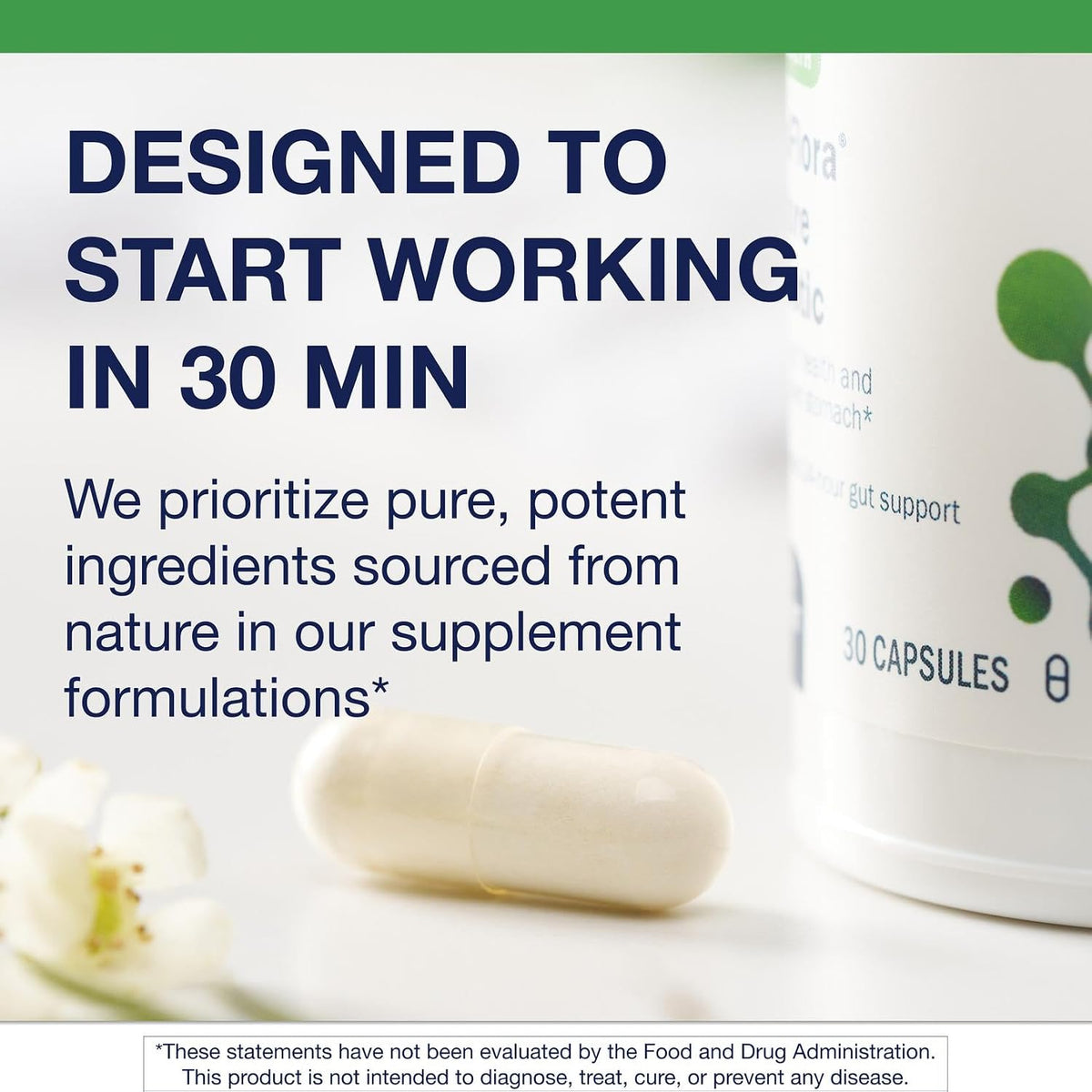 Metagenics UltraFlora Restore Probiotic – 20 Billion CFU – 30 Capsules - görsel 3