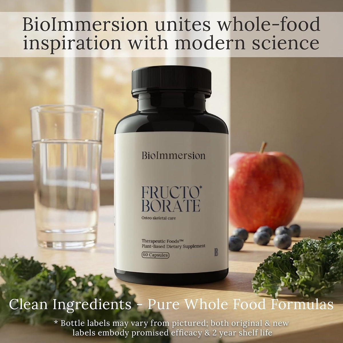 BioImmersion Fructo Borate Boron Supplement – 6 mg, 60 Vegetarian Capsules - görsel 8