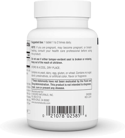 Source Naturals Non-GMO Vitamin E, 400 IU (268 mg) Antioxidant Support – 60 Tablets