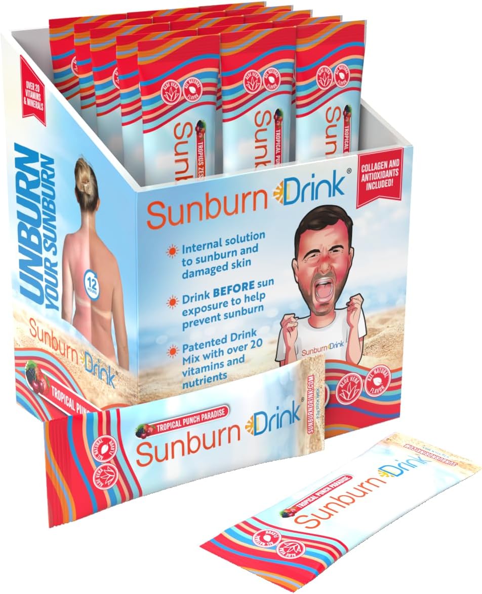 Tropical Punch Paradise POP - After Sun Hydration Drink (20 Packets) - görsel 1