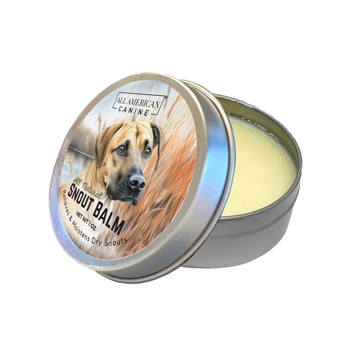 All American Canine Snout Balm with Cocoa, Shea and Mango Butter for Dog Snout Care and Protection - görsel 2
