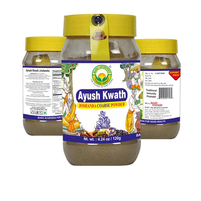BASIC AYURVEDA Kwath Kadha Powder | Organic Ayurvedic Spice Blend | 120g