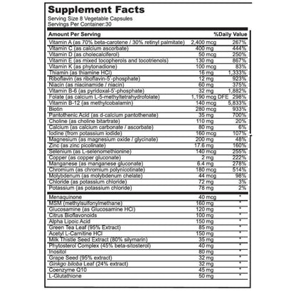 Inspired Nutrition Foundation, 240 Tablets