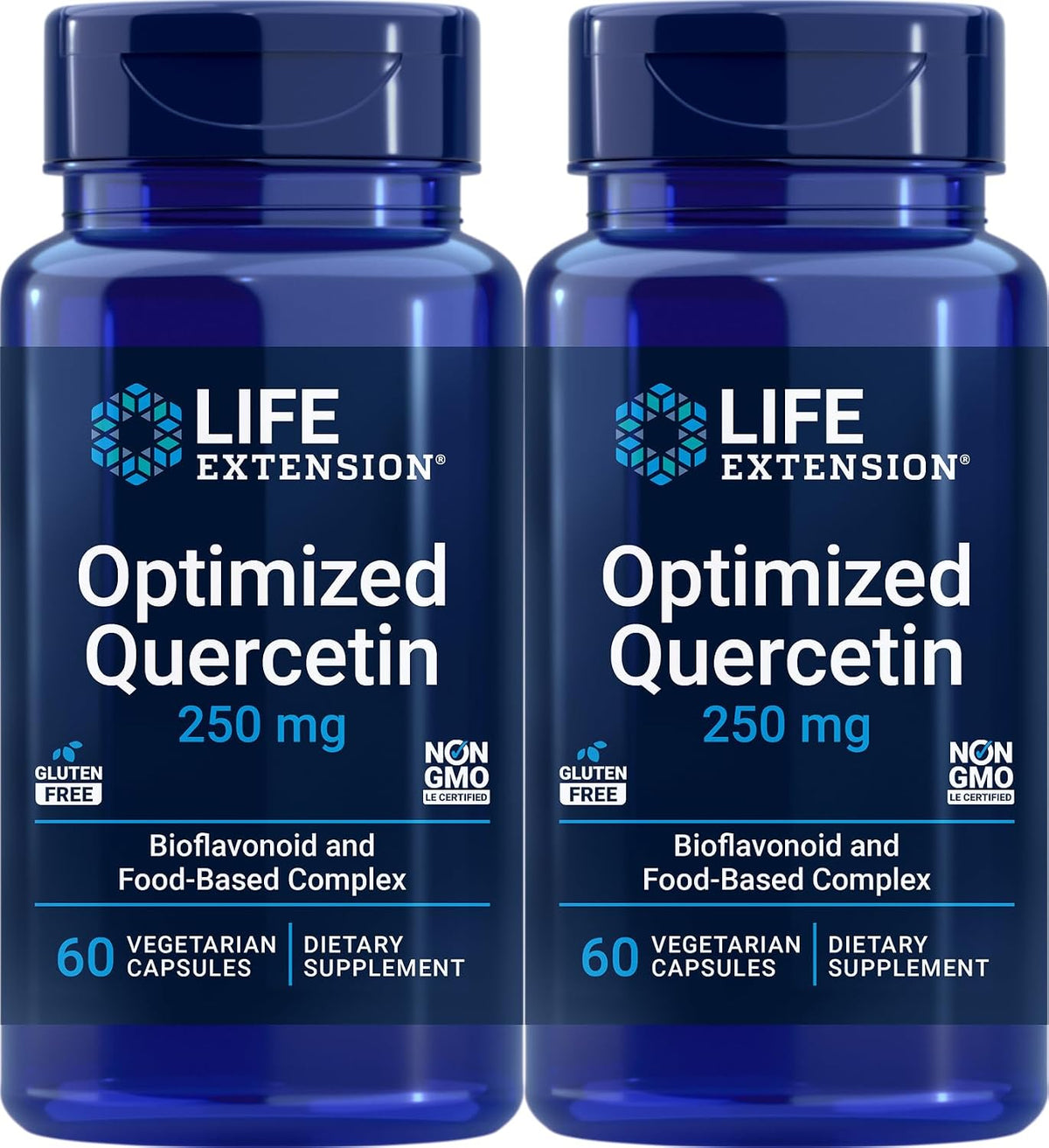 Life Extension Optimised Quercetin Capsules, 180 Vegetarian Capsules (3-Pack) - görsel 3