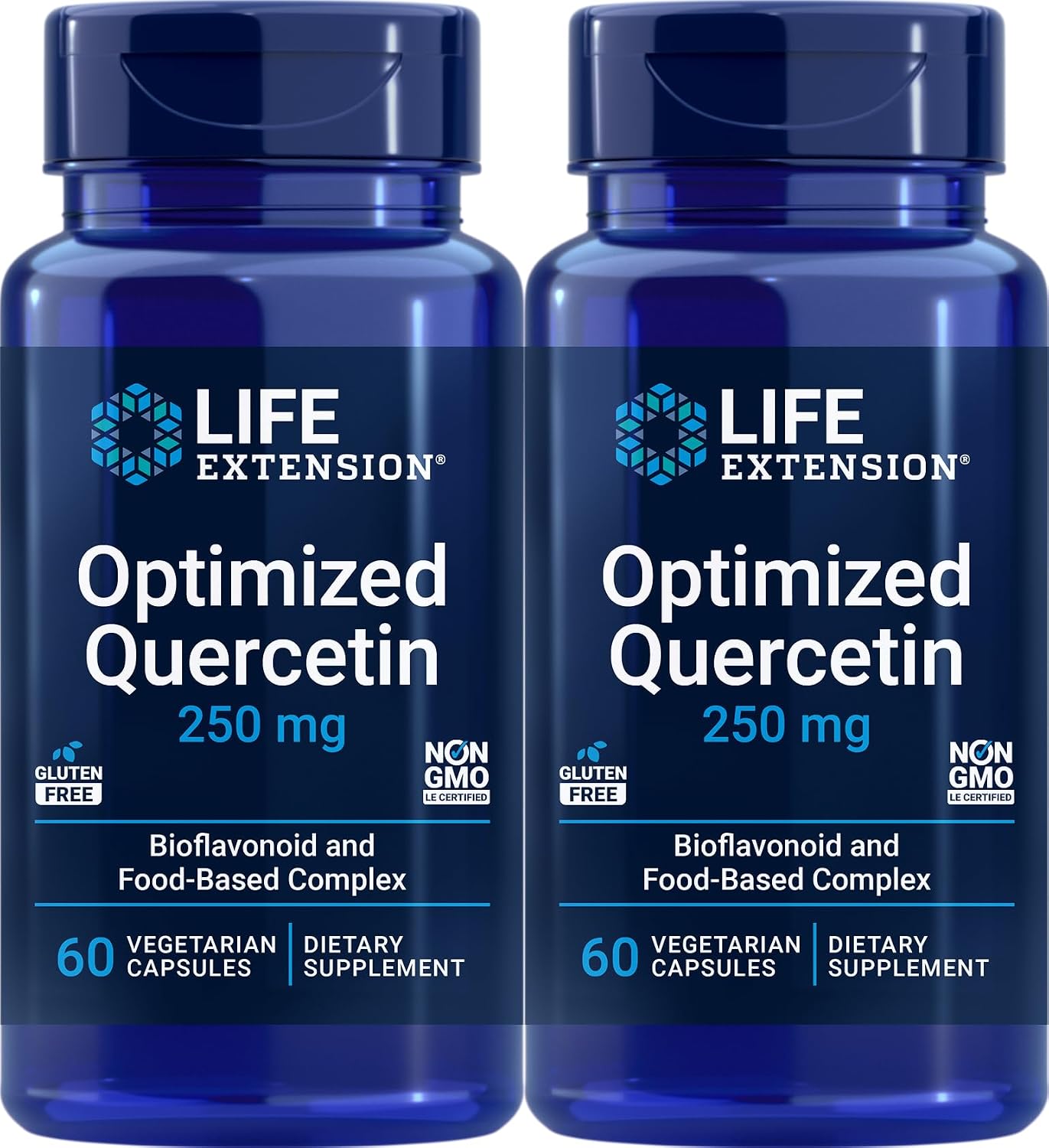 Life Extension Optimised Quercetin Capsules, 180 Vegetarian Capsules (3-Pack) - görsel 3