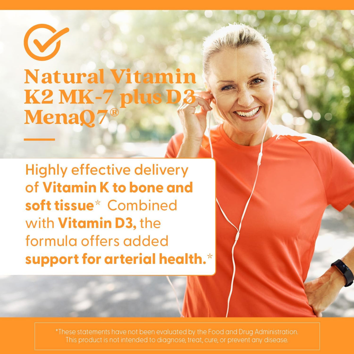 Doctor's Best Natural Vitamin K2 MK-7 Plus D3 - 60 Veg Caps - görsel 7