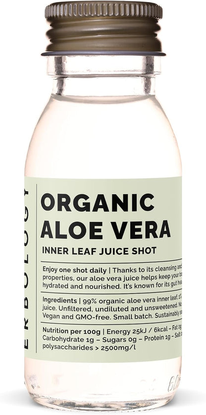 Erbology 100% Organic Bergamot Juice – 12 Daily Shots (60ml)