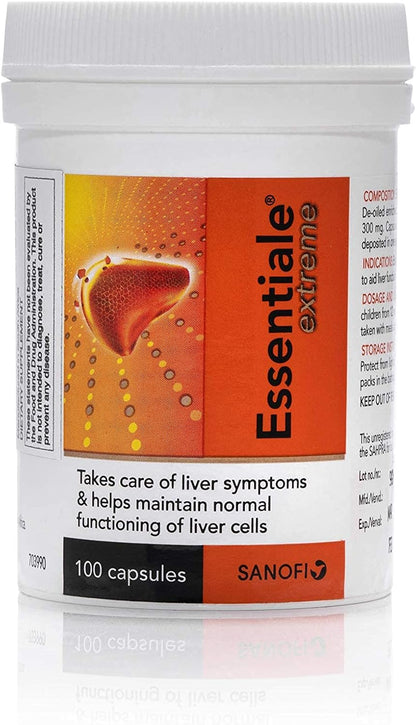 Essentiale Extreme – Liver Support Supplement with Essential Phospholipids (100 Capsules)