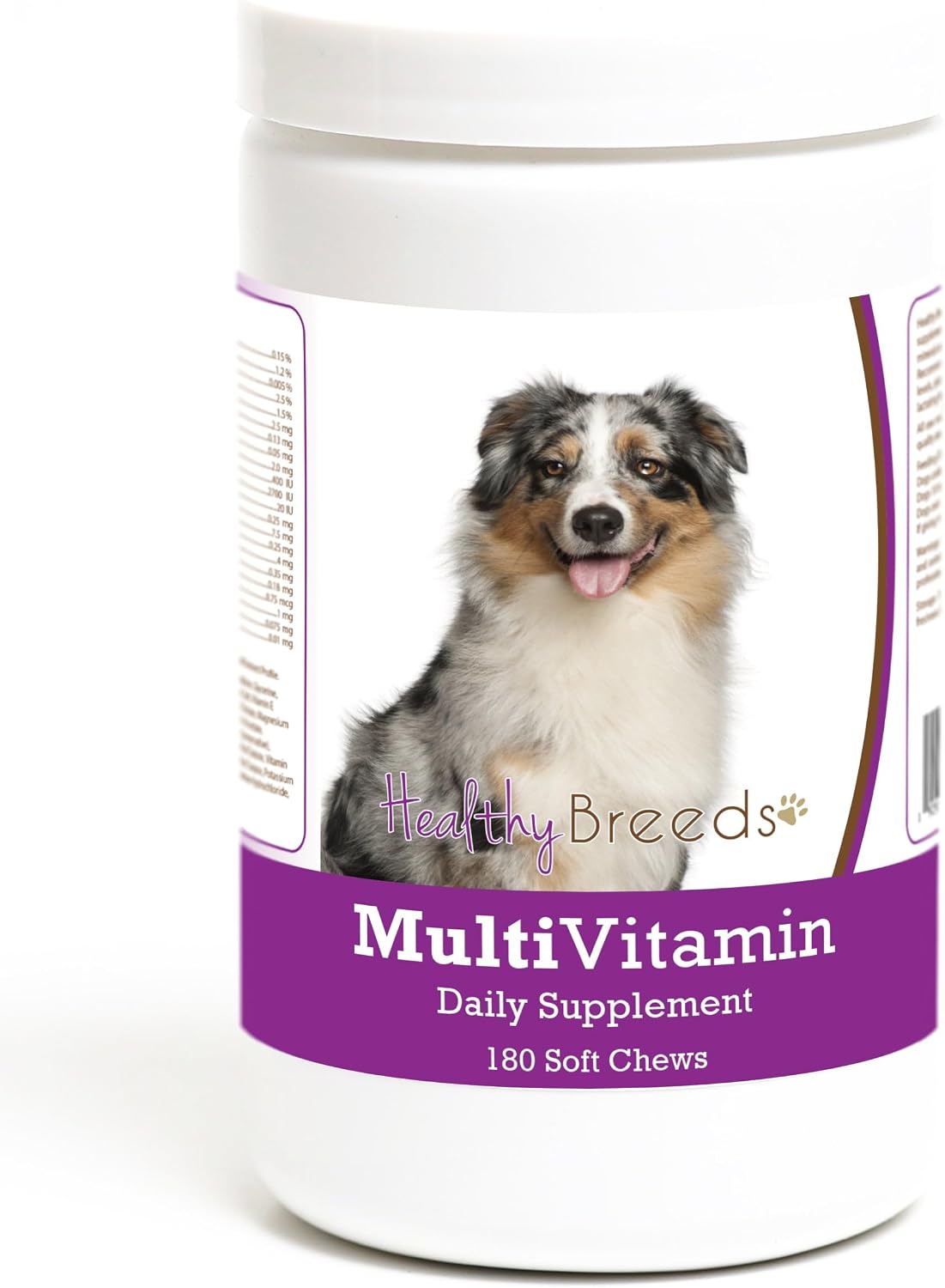 Healthy Breeds Australian Shepherd Multivitamin Soft Chew for Dogs, 180 Count - görsel 1