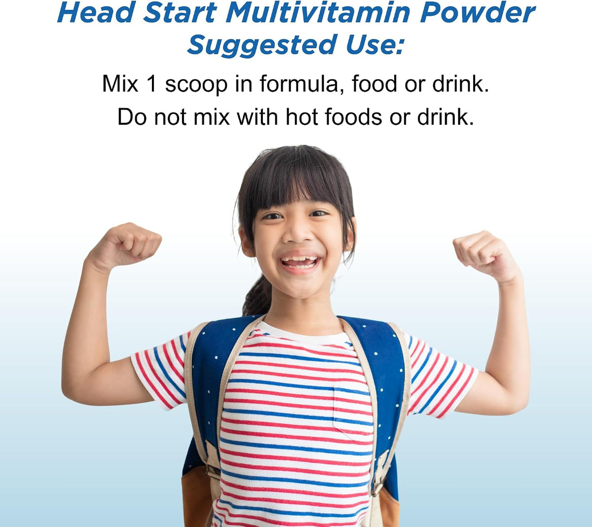 Dr. Wholeness Head Start Multivitamin Powder – Essential Nutrients for Growing Children, Methylated B-Vitamins, 60 Servings - görsel 6