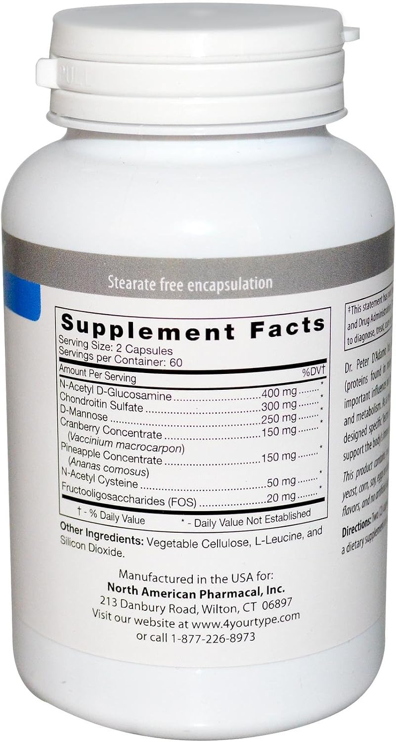D'Adamo Personalised Nutrition Deflect A, 120 Tablets - görsel 2