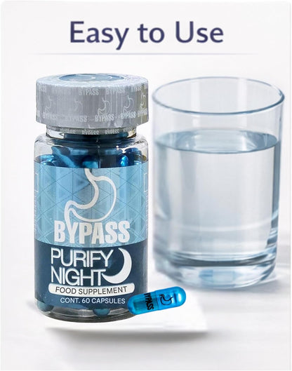 Dendas Bypass Purify Night - Bottle of 60 Capsules