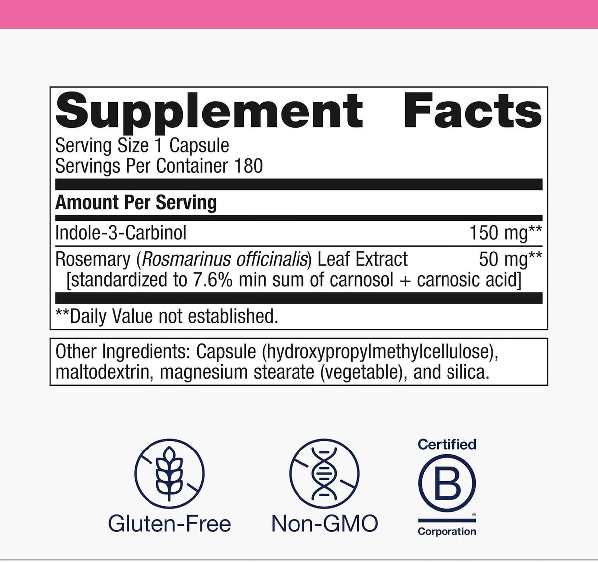 Metagenics Meta Indole-3-Carbinol Supplement - 180 Capsules - görsel 4