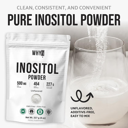 Inositol Powder 227g - Pure Inositol Supplement for Ovarian Health, Fertility & Hormonal Balance – Image 5